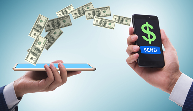 PayPal Money Transfer around the world in different local currencies.